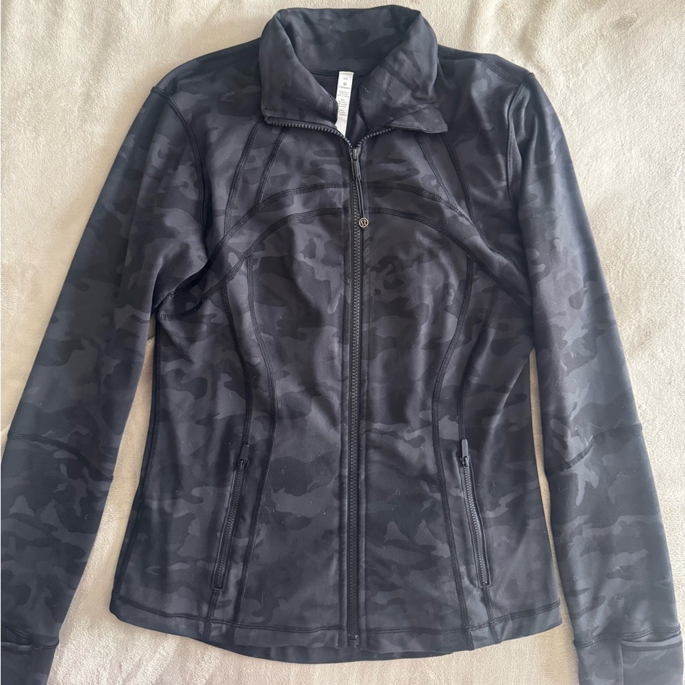Lululemon Athletica Camo Black Jacket